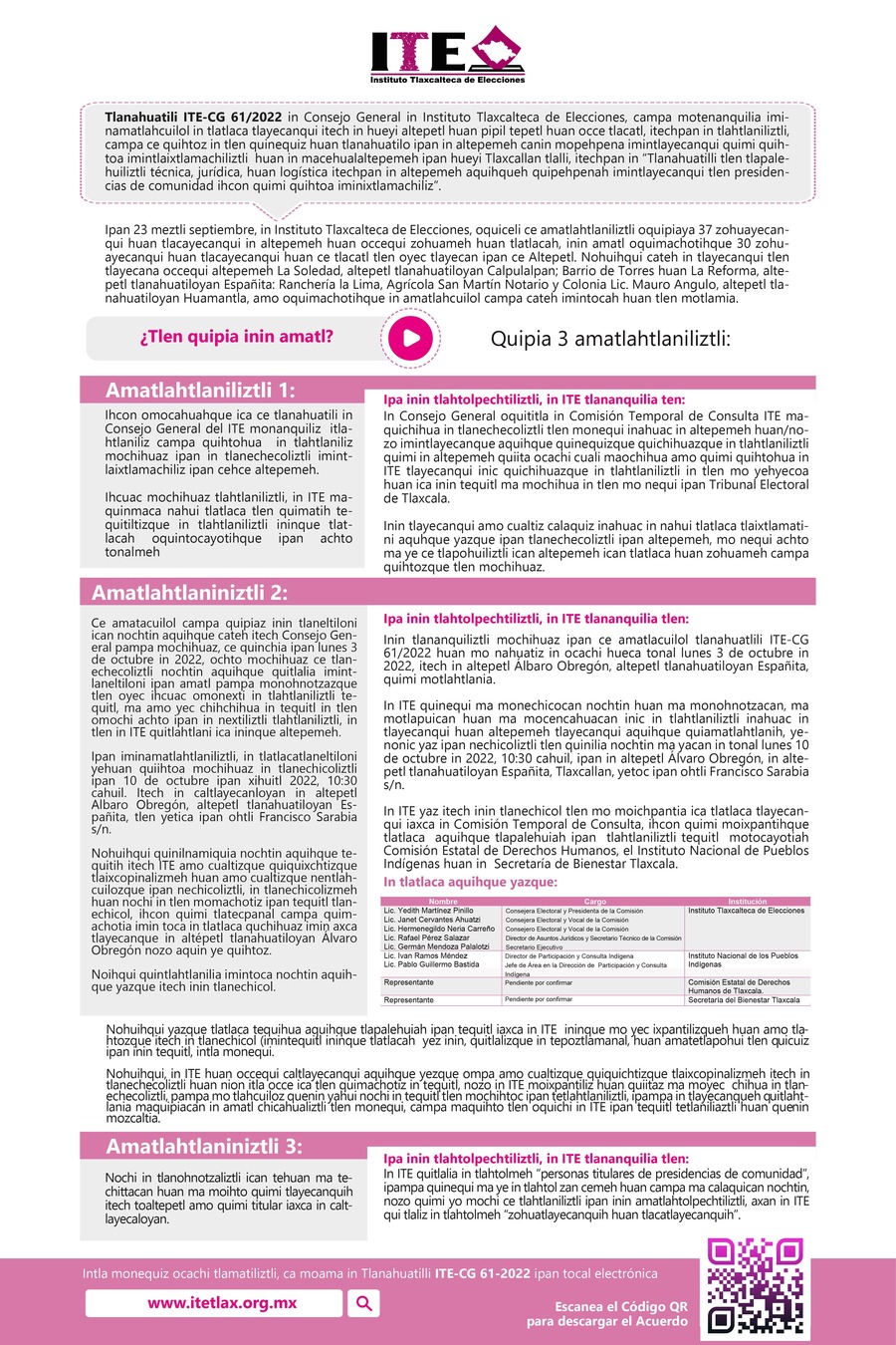 ACUERDO ITE-CG 61-2022-NAHUALT